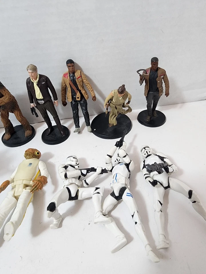 Lote De 11 Películas Star Wars Disney Lucas Akabar, Han Solo, Phasma ¡Lote De 11! Foto 3 de 4