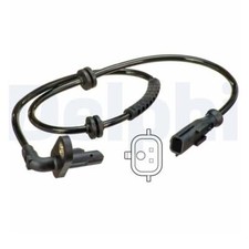 Delphi SS20601 Sensor Raddrehzahl Hinten Links für Renault Clio III