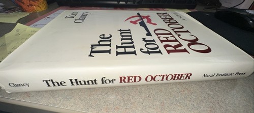 The Hunt for Red October - Tom Clancy SIGNED - Foto 16 di 20