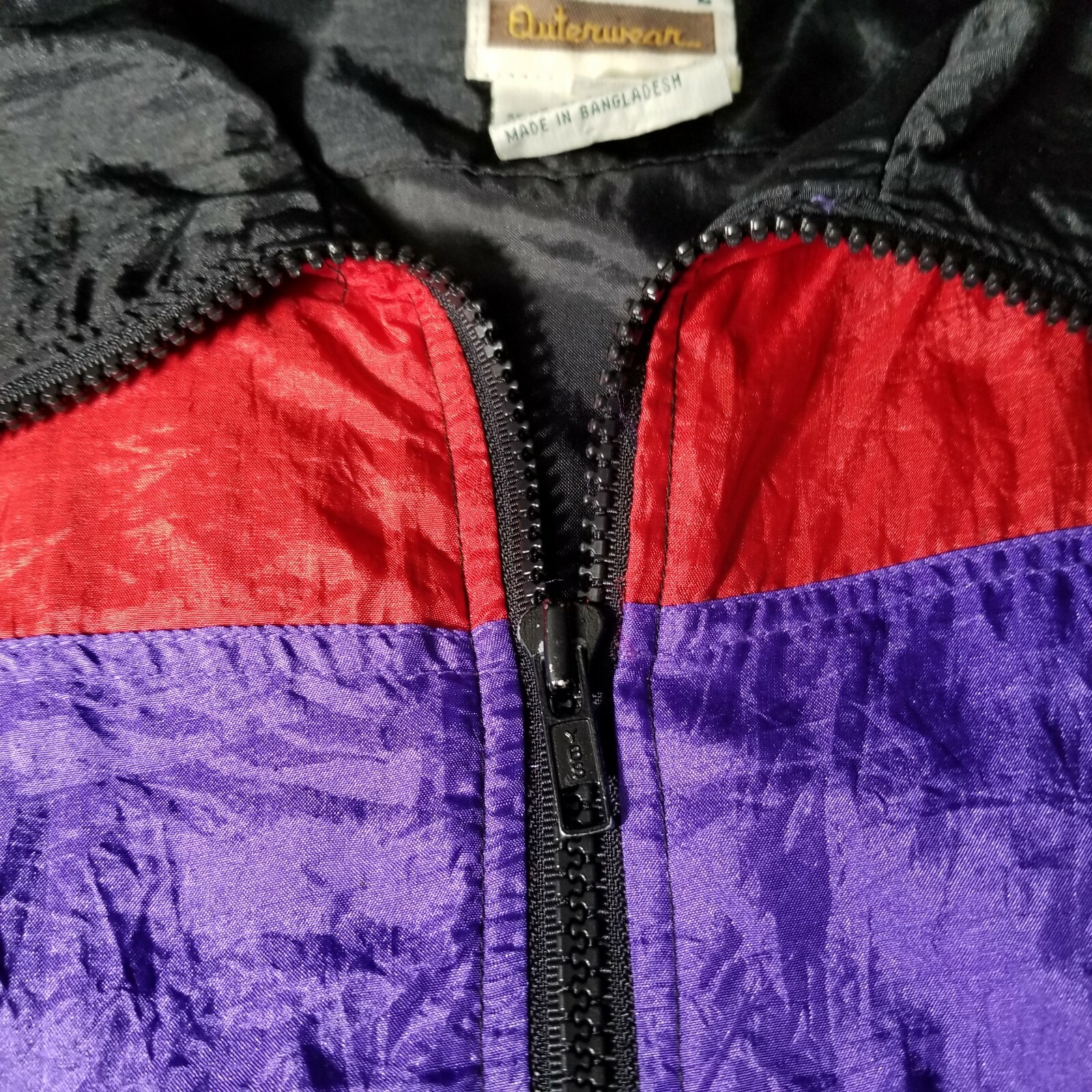 Authentic International Outerwear Windbreaker Sui… - image 2