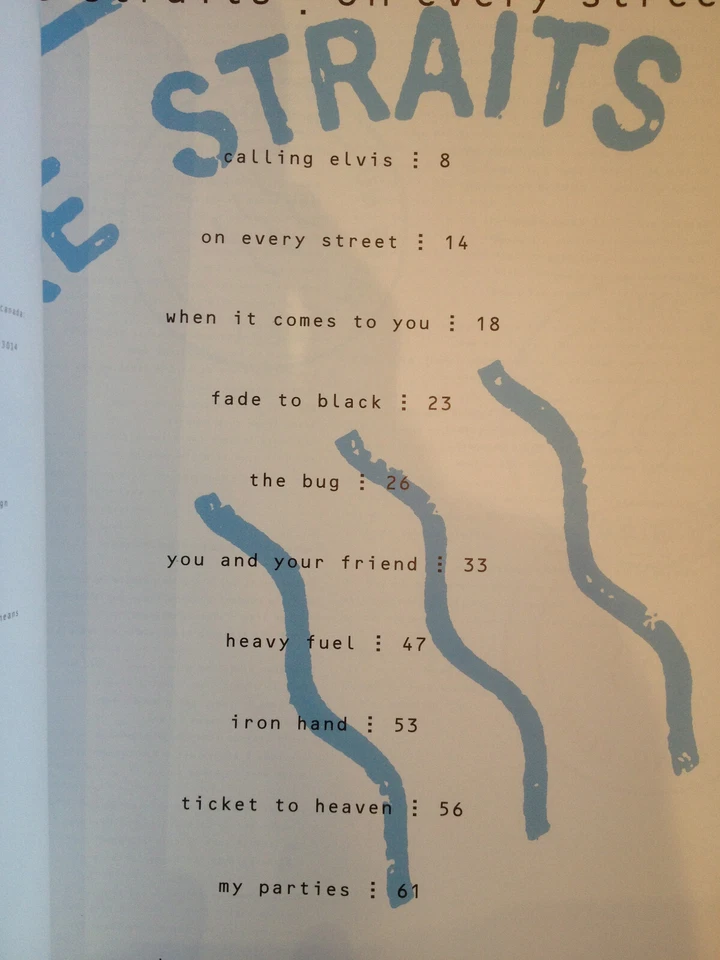 DIRE STRAITS - On Every Street SONGBOOK NEW! - Image 2 of 2