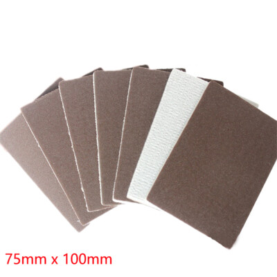 5-Pack Sanding Sponge Blocks – Wet/Dry, 60-600 Grit, High-Density, Reusable, For Wood, Metal, Plastic & Glass Finishing