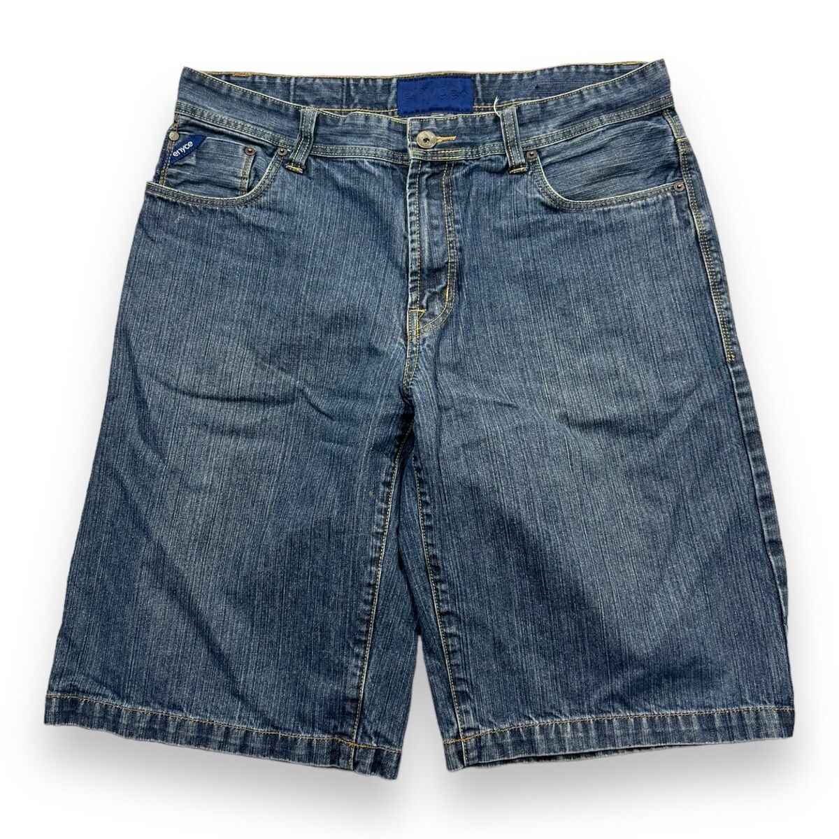 Vintage Y2K Enyce Baggy Jean Shorts Blue Denim 38 Hip Hop | eBay Vintage Y2K Enyce Baggy Jean Shorts Blue Denim 38 Hip Hop | eBay