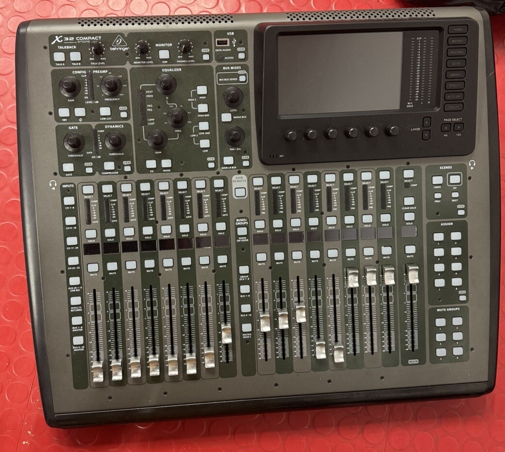 Behringer X32 COMPACT Digital Mixing Console , mixer desk eBay