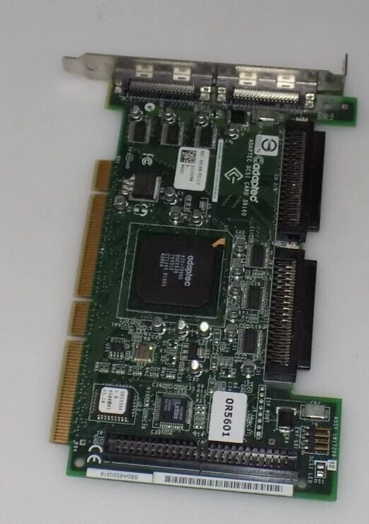 ADAPTEC 39160 Dual Channel Pci 64bit Ultra160 Scsi Controller Card (ASC-39160) - Image 3 of 4
