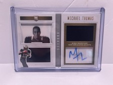 2017 Panini Michael Thomas Rookie Patch On Card Auto /99 New Orleans Saints
