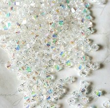 Swarovski 5301 4mm bicone beads, Transmission 48pcs 