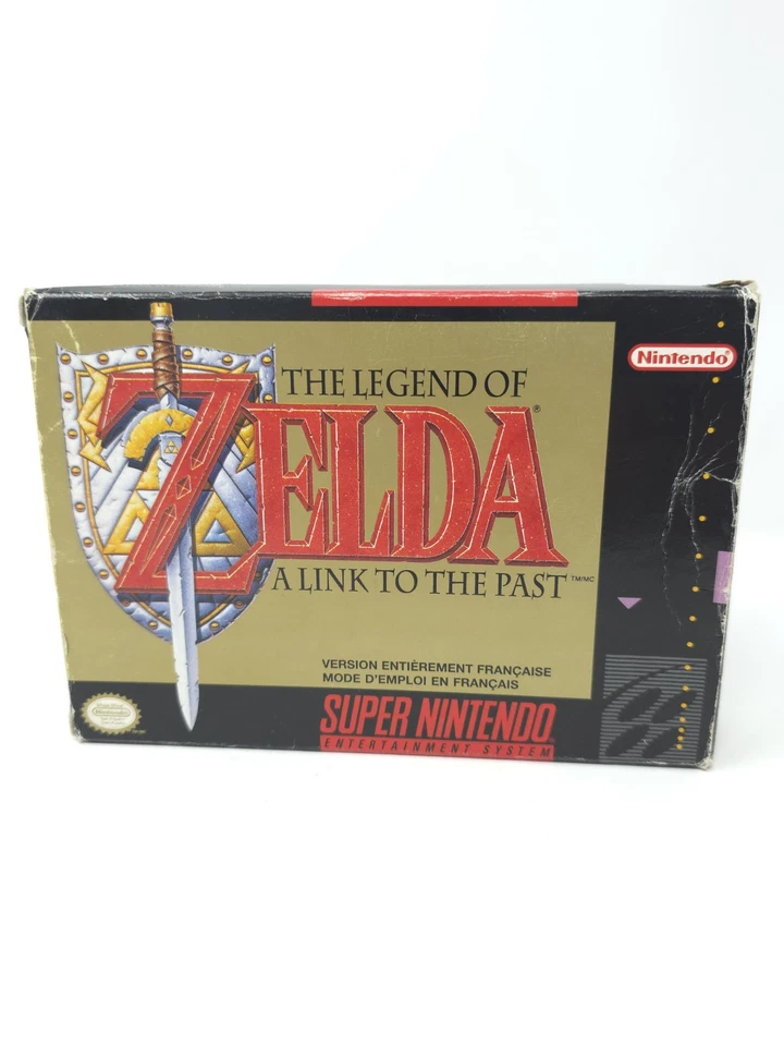 The Legend Of Zelda A Link To The Past French Version Super Nintendo Complete  - Image 2 of 4