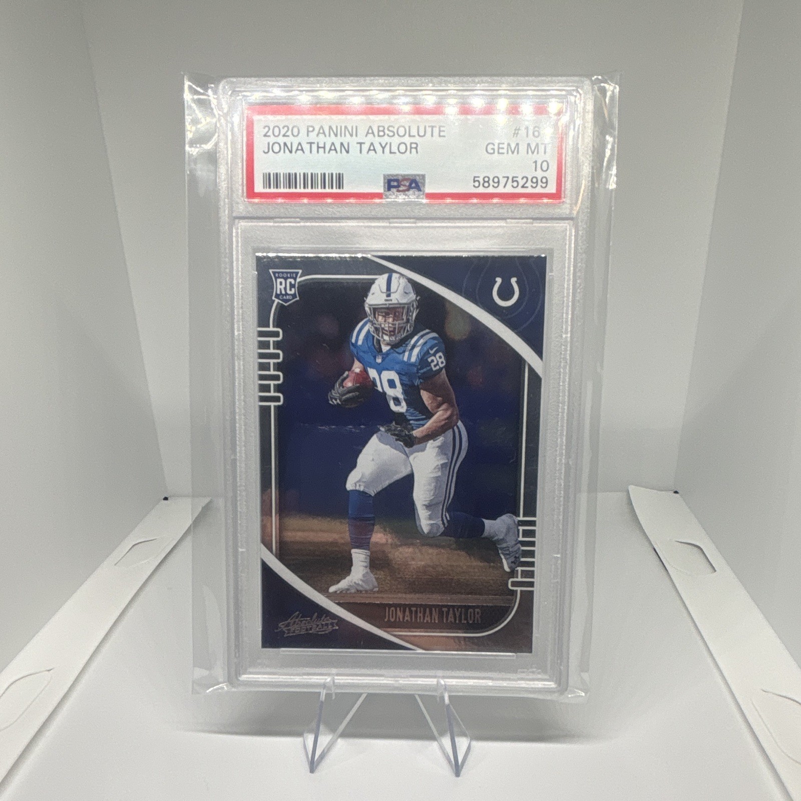 Jonathan Taylor Panini Absolute #161 Base