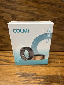 COLMI Smart Ring Generic Smart Ring, Size 8, Health Fitness Tracking, Gold