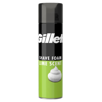 3014260228675 Gillette Shave Foam pianka do golenia dla mężczyzn Lime Scent 200m
