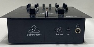 Behringer DJ Mixer NOX101 Black RCA Phono Line Input Output Not Tested