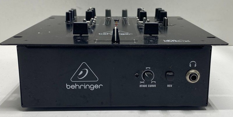 Behringer DJ Mixer NOX101 Black RCA Phono Line Input Output Not Tested