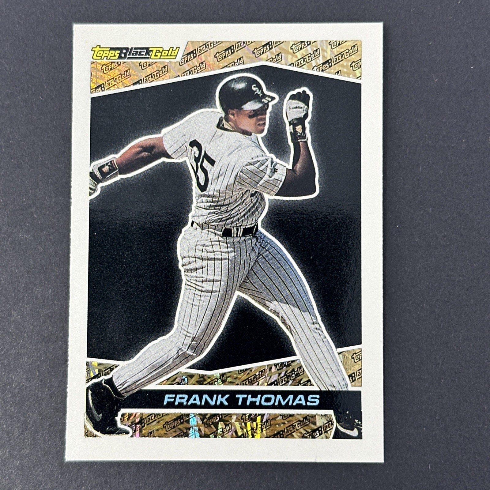 Frank Thomas 1993 Topps Black Gold #42 Chicago White Sox First Baseman