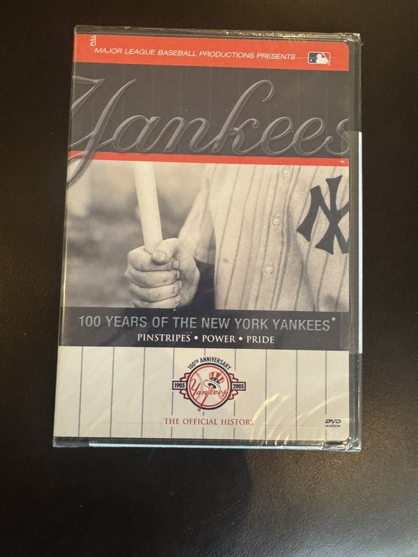 New York Yankees - 100 Years - Official History - 2 DVD Set New Factory Sealed