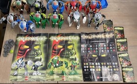 LEGO BIONICLE Bohrok & Bohrok Va 11 Complete Sets with Canisters & Instructions