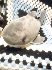 Aurora World Black Tipped Shark 14" Plush Stuffed Animal Destination Nation 2022