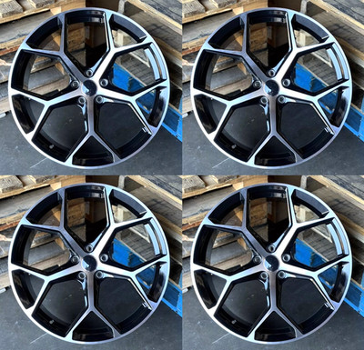 22'' Wheels Rims for AUDI VW A7 A8 RS6 RS7 S7 S8 Q5 Q7 Q8 SQ5 RSQ8 ETRON MACHINED