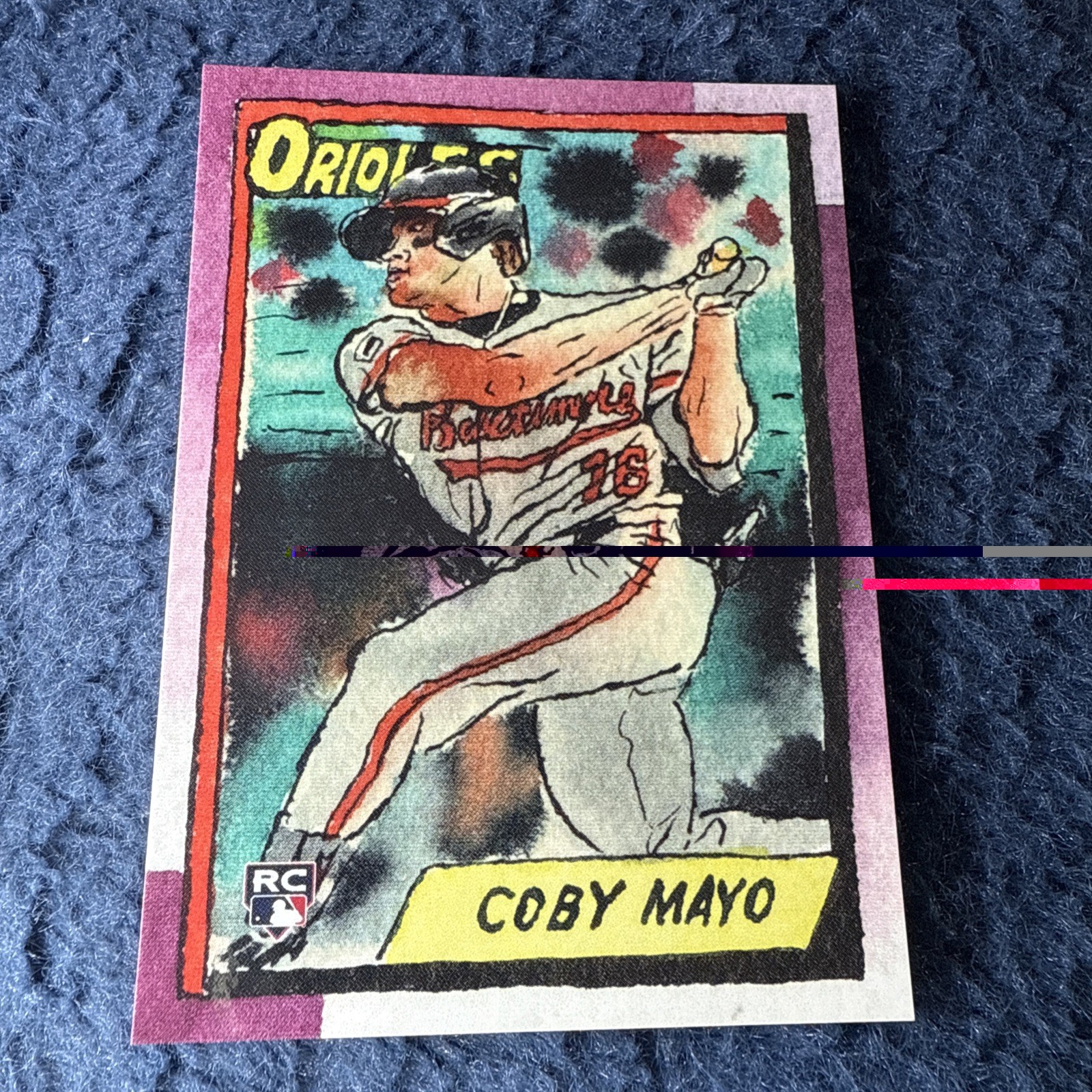 2025 Topps Shoebox Treasures #FL12 - Coby Mayo First Light Rookies 1990 Redux RC