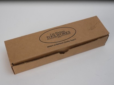 Lie-Nielsen BSS Bronze Spoke Shave Tool Original Box