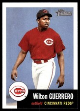 Wilton Guerrero 2002 Topps Heritage #172 Reds MLB READ FREE SHIP AutographDen