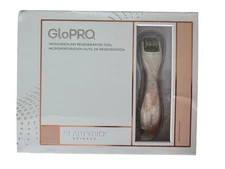 Beauty Bioscience GloPRO TOOL w Face MicroTip + 5 Pads, Pink Marble Pattern New