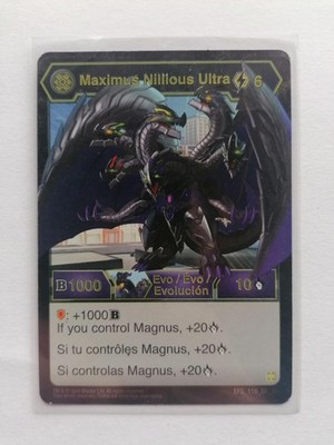 Bakugan Pro TCG - Maximus Nillious Ultra - Elite BE - Age of Aurelus