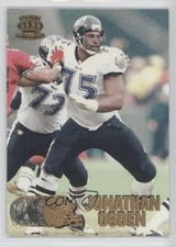 1997 Pacific Crown Collection Jonathan Ogden #40 HOF 0o9