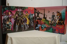 Vintage Pair BRAVESTARR 63-Piece Floor Puzzles Jaymar TEX HEX GANG / NEW TEXAS