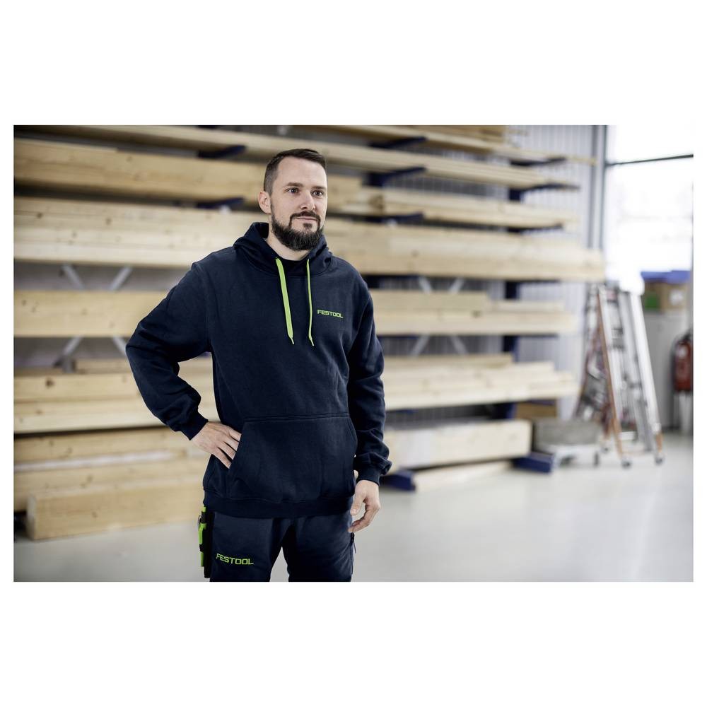 Pull à capuche Festool XL pour vos projets d'atelier du week-end - 2