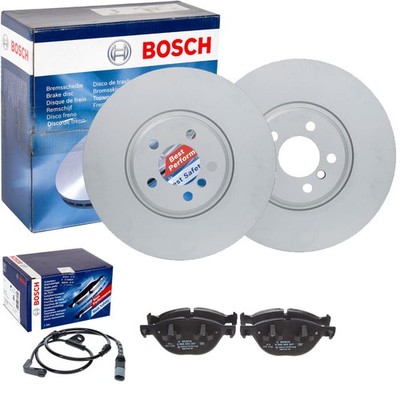 BOSCH BREMSSCHEIBEN 365mm + BELÄGE VORNE passend für BMW X5 E70 + X6 E71