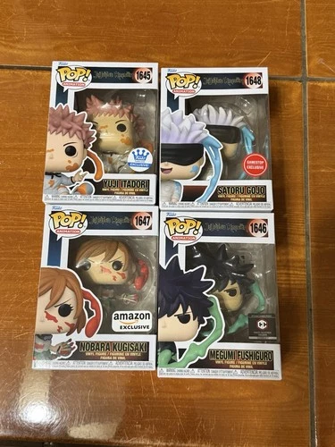 Jujutsu Kaisen Funko Pop full paint set