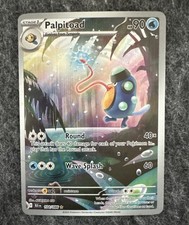 Pokemon TCG Palpitoad 104/086 Black Bolt Illustration Rare, LP