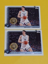 Zach Edey 2024-25 Topps All Rookie Team 2 Card Lot