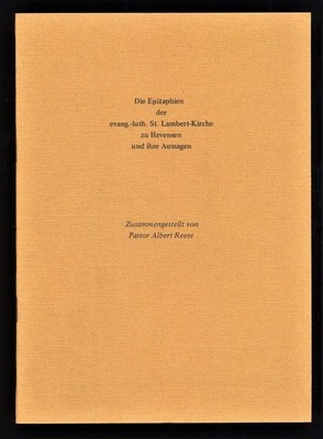 Die Epitaphien der evangelisch-lutherischen St. Lambert-Kirche zu Hevensen und i