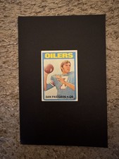 1972 Topps Dan Pastorini Oilers Rookie Card #156 - Near Mint +. rookie card picture