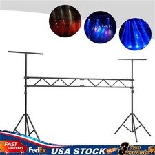 DJ Light Stand Rack T-Bar Lighting Trussing Stage Audio Light Truss Professional