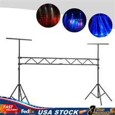 DJ Light Stand Rack T-Bar Lighting Trussing Stage Audio Light Truss Professional