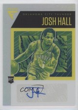 2020-21 Panini Flux Rookie Signatures Silver Prizm Josh Hall #FRS-JHL Auto 1u6