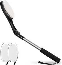 Body Brush for Back, Adjustable Head Long Handle Bath Brush for Showering