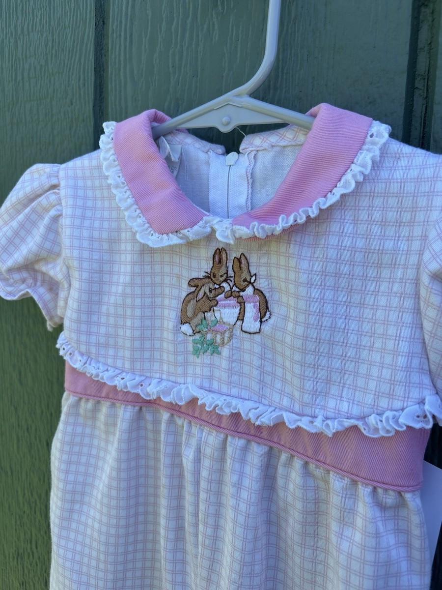 Vintage 1977 Peter rabbit Romper 24m View 3