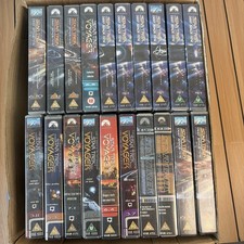 Star Trek VHS Job Lot 20 Tapes DS9 Voyager Next Generation #2