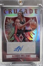2023-24 Panini Phoenix - Crusade Signatures Alondes Williams #CS-AWI (AU)