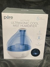 Pure Enrichment MistAire Ultrasonic Cool Mist Humidifier Quiet, Night Light