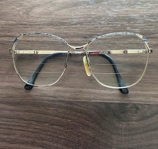 Vintage Fantasy by Marcolin Eyeglasses Frames Mod. 7033 Italy Gold Tone As Is