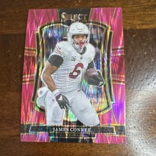 Panini 2025 Select James Conner #123 Pink Prizm Premier Level Arizona Cardinals