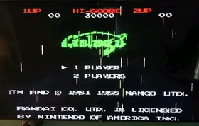 Galaga: Demons of Death (Nintendo NES, 1988) autentico testato 