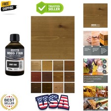 Wood Stain Water Based - 8.5oz/250ml - Indoor Furniture Stain Light  Dark Fi...