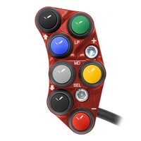 Linke Racing-Taste Jetprime FüR Ducati Streetfighter V4 S 2020-24 (Rot)