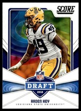 2018 Score NFL Draft Arden Key Rookie NCAA #9